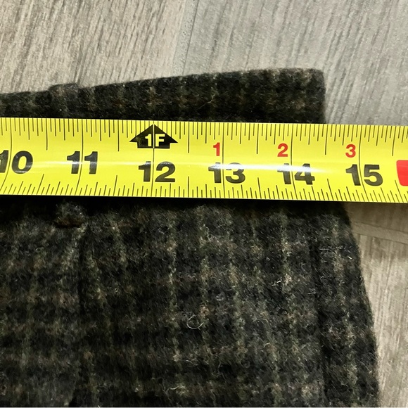 VINCE Women’s Check Plaid Easy Pull On Straight Leg Pants, Wool Cashmere - S/P - Picture 9 of 13